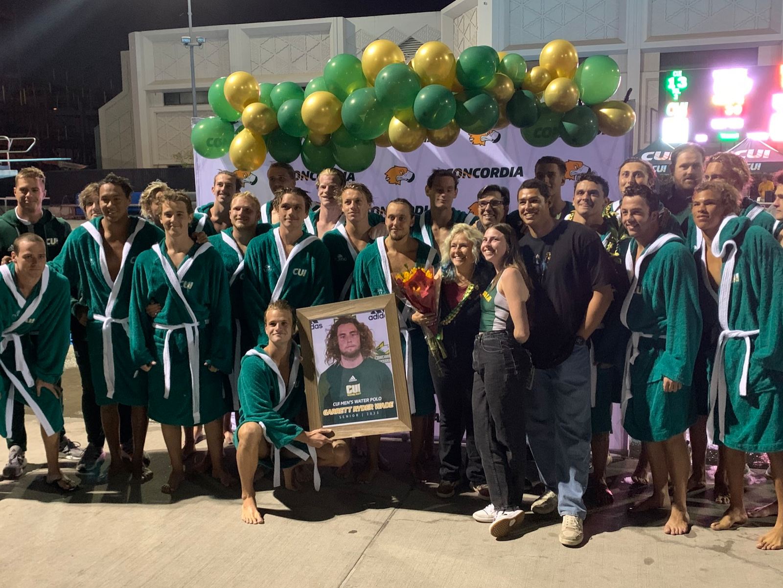 Waterpolo team photo